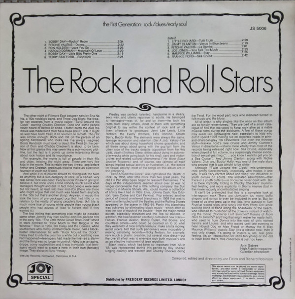 Various – The Rock & Roll Stars – inRock.net